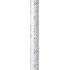 Zoewie Dárkový balicí papír 70 x 150 cm Vánoční Luxusní White Christmas s ražbou bílý stříbrné stromy a hvězdičky
