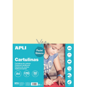 Papier Kolorowy A4 Beżowy 170 g 50 arkuszy