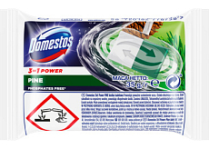 Domestos 3w1 Power Pine uzupełniający wkład do bloku WC, 35 g