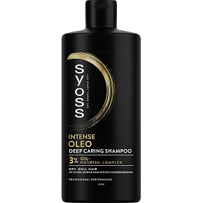 Syoss Oleo Intense szampon do suchych i matowych włosów, 440 ml