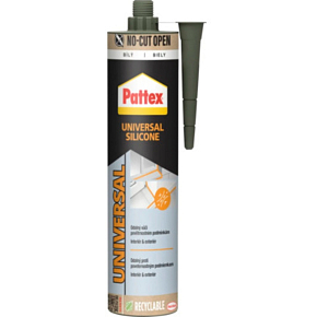 PATTEX Uniwersalny silikon, biały, 280 ml