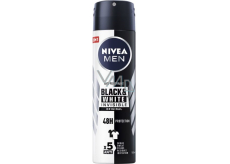 Nivea Men Invisible Black & White antyperspirant dezodorant spray 150 ml