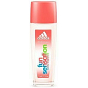 Adidas Fun Sensation dezodorant perfumowany w szkle dla kobiet 75 ml