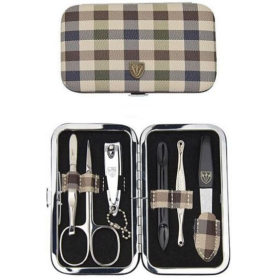 Kellermann 3 Swords luxusní manikúra 6 dílná Fashion Materials v aktuálním módním materíálu BL 7858 F N