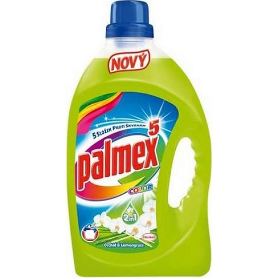 Palmex 5 Orchid & Lemongrass Color gel tekutý prací prostředek 20 dávek 1,460 l