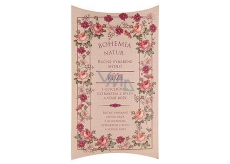 Bohemia Gifts Róża z gliceryną i ekstraktem z ziół ręcznie wytwarzane mydło toaletowe w papierowym opakowaniu 100 g