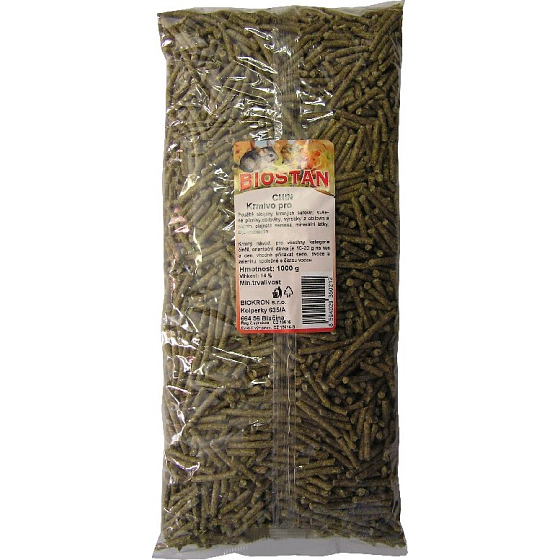 Biostan Krmivo pro Králíčky 1 kg