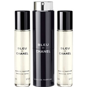 Chanel Bleu de Chanel woda perfumowana dla mężczyzn 3 x 20 ml zestaw