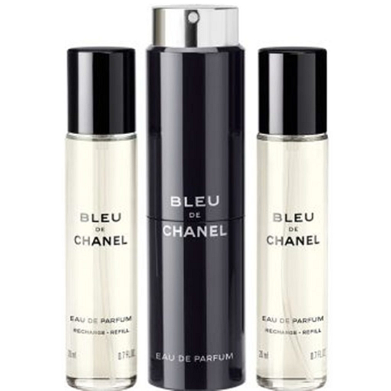 Chanel Bleu de Chanel woda perfumowana dla mężczyzn 3 x 20 ml zestaw