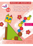 Ditipo Stíratelný sešit Barvy, tvary 4-6 let 16 stran 215 x 275 mm
