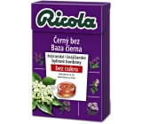 Ricola czarny bez szwajcarskie ziołowe cukierki bez cukru z witaminą C z 13 ziół 40 g
