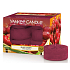 Yankee Candle Black Cherry - Zralé třešně vonná čajová svíčka 12 x 9,8 g