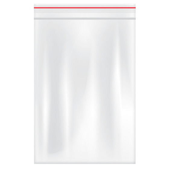 Prasowane woreczki strunowe, 50 µm przezroczyste 18 x 25 cm 100 sztuk