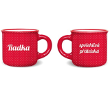 Niekupiony imienny mini kubek Radka 100 ml