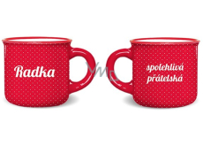 Niekupiony imienny mini kubek Radka 100 ml