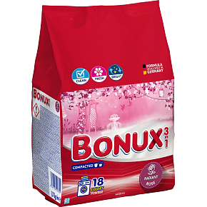Bonux Radiant Rose proszek do prania, 18 doz