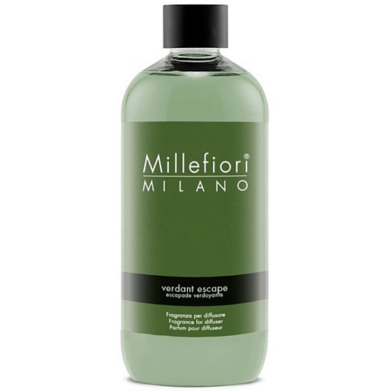 Millefiori Milano Natural Verdant Escape - Ucieczka w zieleń Napełniacz do dyfuzora zapachowego 500 ml