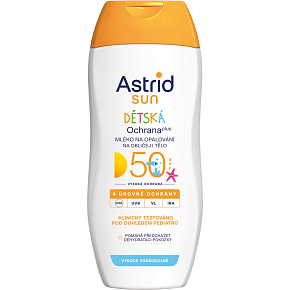 Astrid Sun Kids OF 50 mleczko do opalania dla dzieci, 200 ml