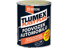 Tlumex Plast Plus farba antykorozyjna do samochodów i podwozi, czarna, 0,9 kg