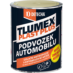 Tlumex Plast Plus farba antykorozyjna do samochodów i podwozi, czarna, 0,9 kg Tlumex Plast Plus farba antykorozyjna do samochodów i podwozi, czarna, 0,9 kg