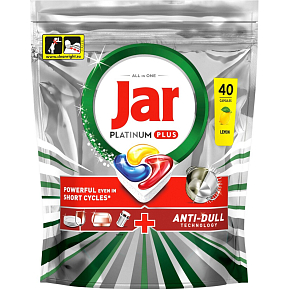 Jar Platinum Plus tabletki do zmywarki, 40 sztuk