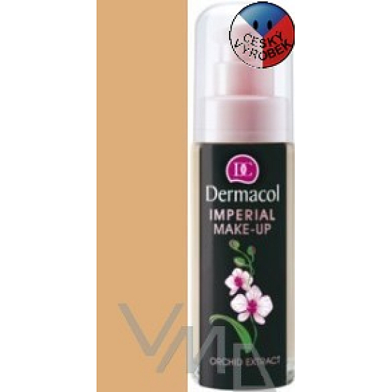Dermacol Imperial Nude make-up hydratační s výtažkem z orchideje 30 ml