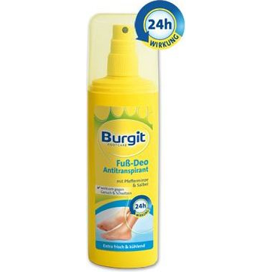 Burgit Footcare Deo sprej na nohy 150 ml