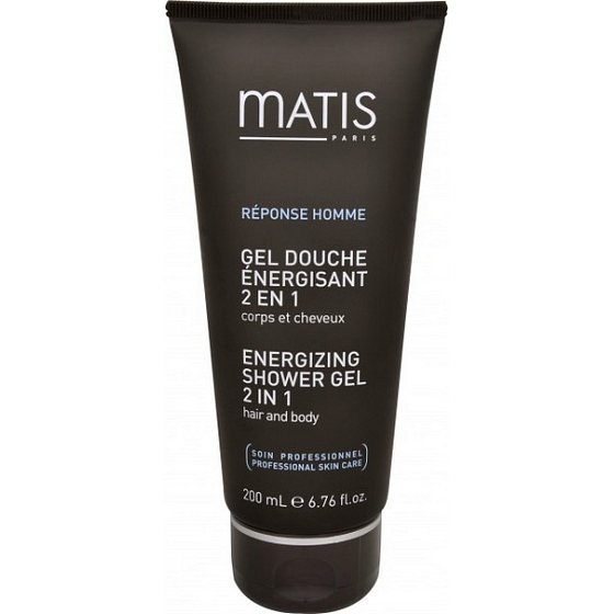 Matis Paris Pour Homme Réponse Energizing 2v1 sprchový gel energizující pro muže 200 ml