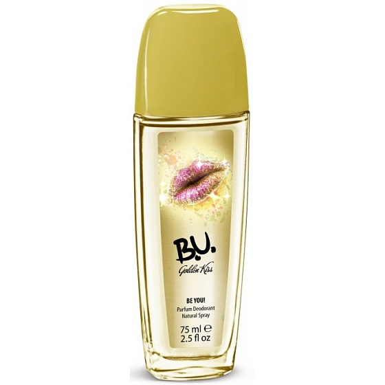 B.U. Golden Kiss parfémovaný deodorant sklo pro ženy 75 ml