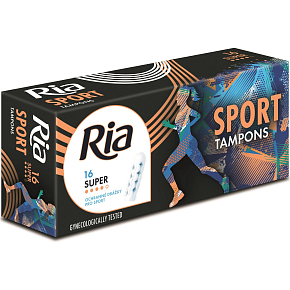 Ria Sport Super tampony dla kobiet 16 sztuk