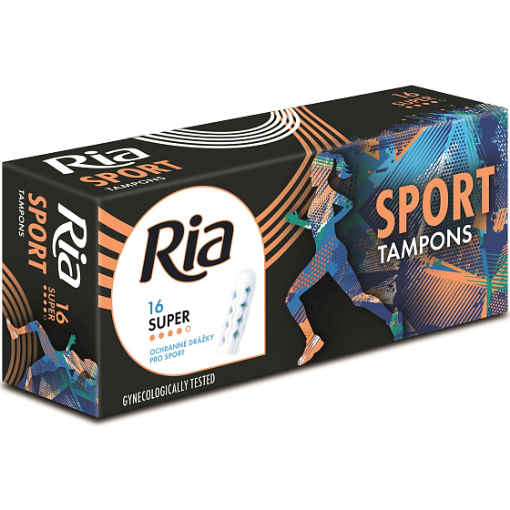 Ria Sport Super tampony dla kobiet 16 sztuk