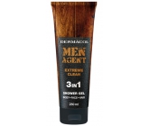 Dermacol Men Agent 3v1 Extreme Clean sprchový gel 250 ml tuba