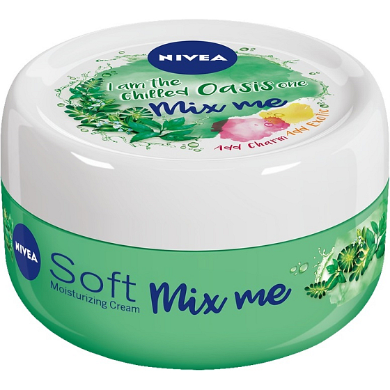 Nivea Soft Mix Me Chilled Oasis svěží hydratační krém 100 ml
