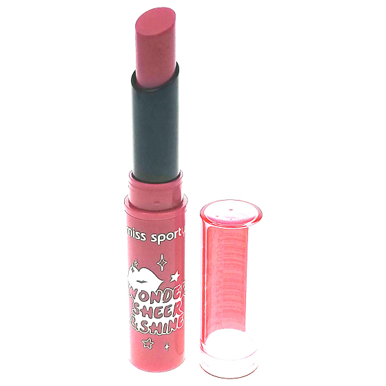 Miss Sporty Wonder Sheer & Shine Lipstick rtěnka 120 Peachy Sheen 1 g