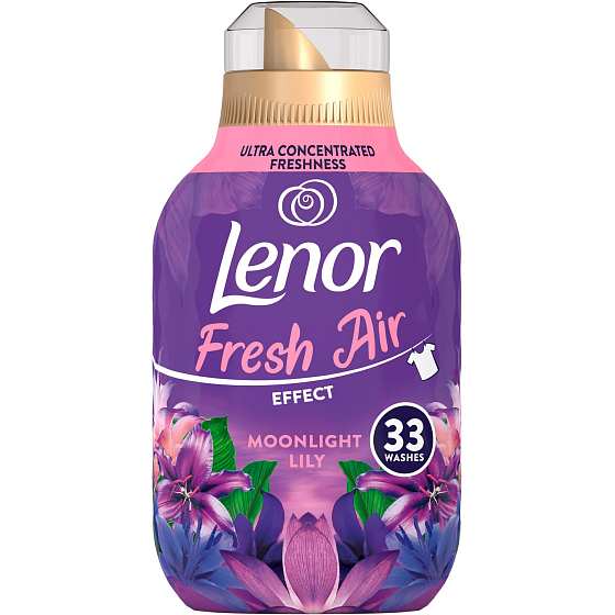 Lenor Fresh Air Effect Moonlight Lily koncentrovaná aviváž 33 dávek 462 ml