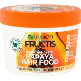 Garnier Fructis Papaja Hair Food maska dla uszkodzonych włosów 400 ml