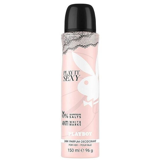 Playboy Play It Sexy deodorant sprej pro ženy 150 ml