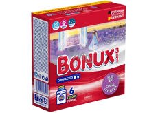 Bonux Color Caring Lavender 3w1 proszek do prania kolorów 6 dawek 390 g