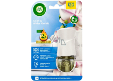 Air Wick Essential Oils Linen & White Orchid - Pranie i orchidea elektrický osvěžovač vzduchu komplet 19 ml
