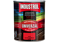 Industrol S2013 uniwersalny połysk farba na metal i drewno, 8140 jasna czerwień kadmowa, 600 ml