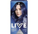 Schwarzkopf Live Urban Metallics farba do włosów Metaliczny niebieski U67, 60 ml