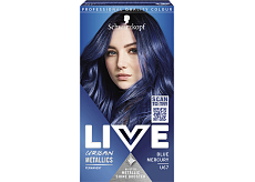 Schwarzkopf Live Urban Metallics farba do włosów Metaliczny niebieski U67, 60 ml