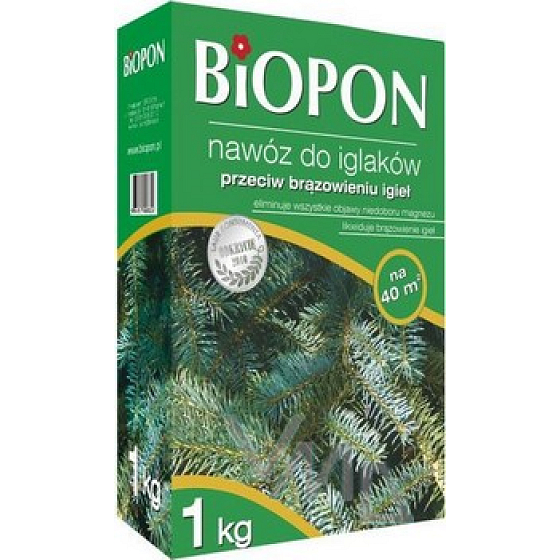 Bopon Jehličnany, Hořká sůl proti hnědnutí jehličí hnojivo 1 kg