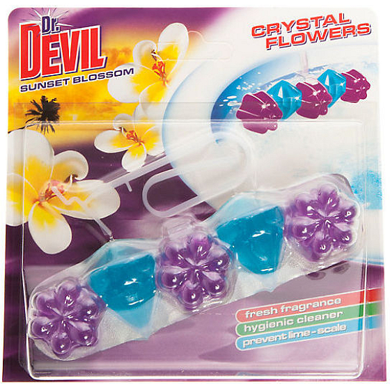 Dr. Devil Sunset Blossom Crystal Flowers Wc závěs 30 g