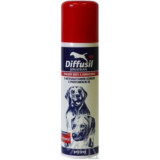 Diffusil Jonathan V ochranný sprej pro psy vitalizér srsti a kondicionér 150 ml