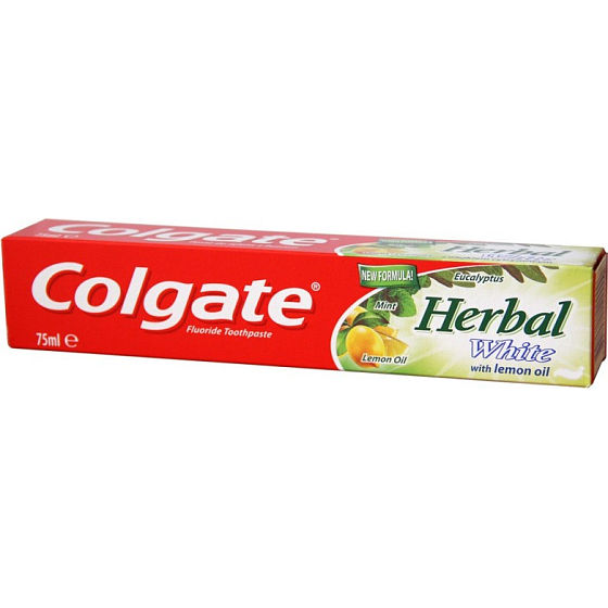 Colgate Herbal White Citronový olej zubní pasta 75 ml