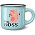 Nekupto Mini hrneček na kávu Pig Boss 100 ml