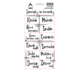 Arkus Naklejek na Paznokcie Linie Arah 11 x 23,5 cm SK