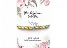 Albi Bransoletka koralikowa Dla zwykłej babci 18,5 cm