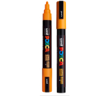 Posca Uniwersalny akrylowy pisak 1,8 - 2,5 mm jasny żółty (pomarańczowy) PC-5M